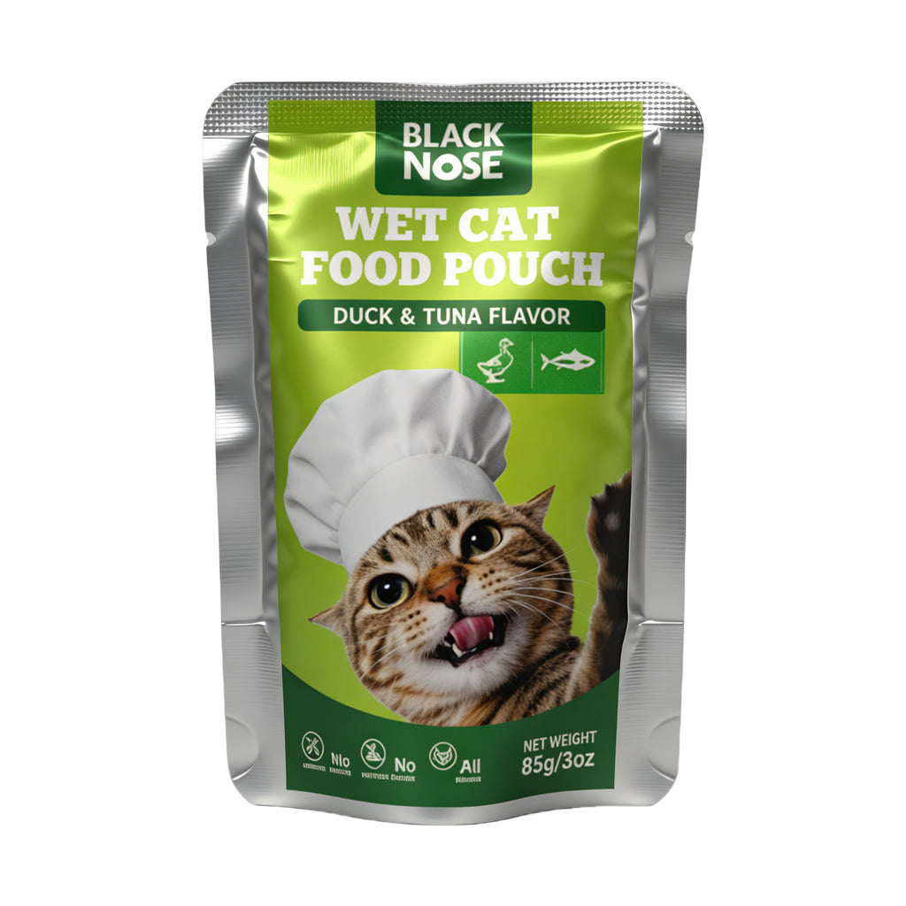 BLACK NOSE Duck & Tuna Wet Cat Food