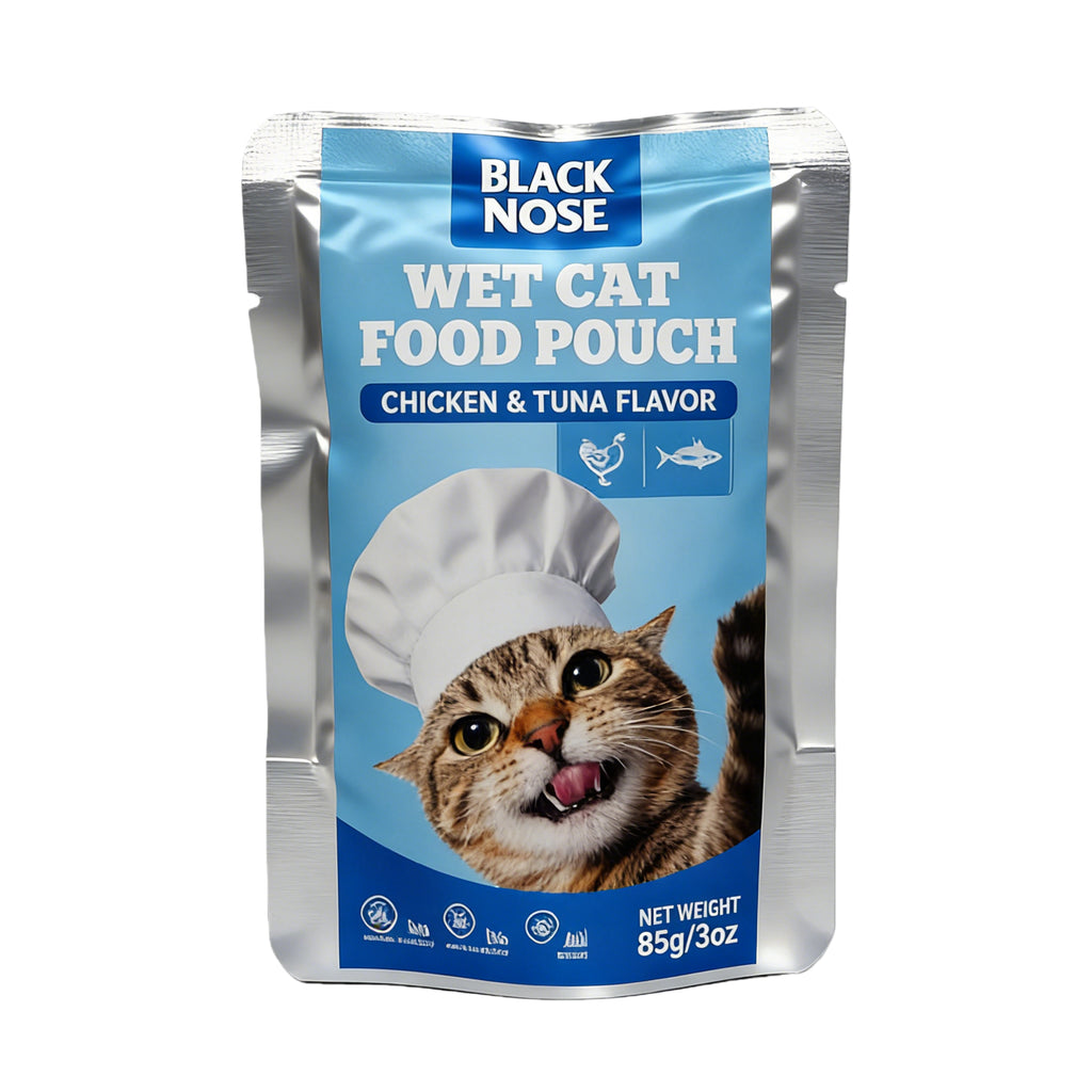 BLACK NOSE Chicken & Tuna Wet Cat Food